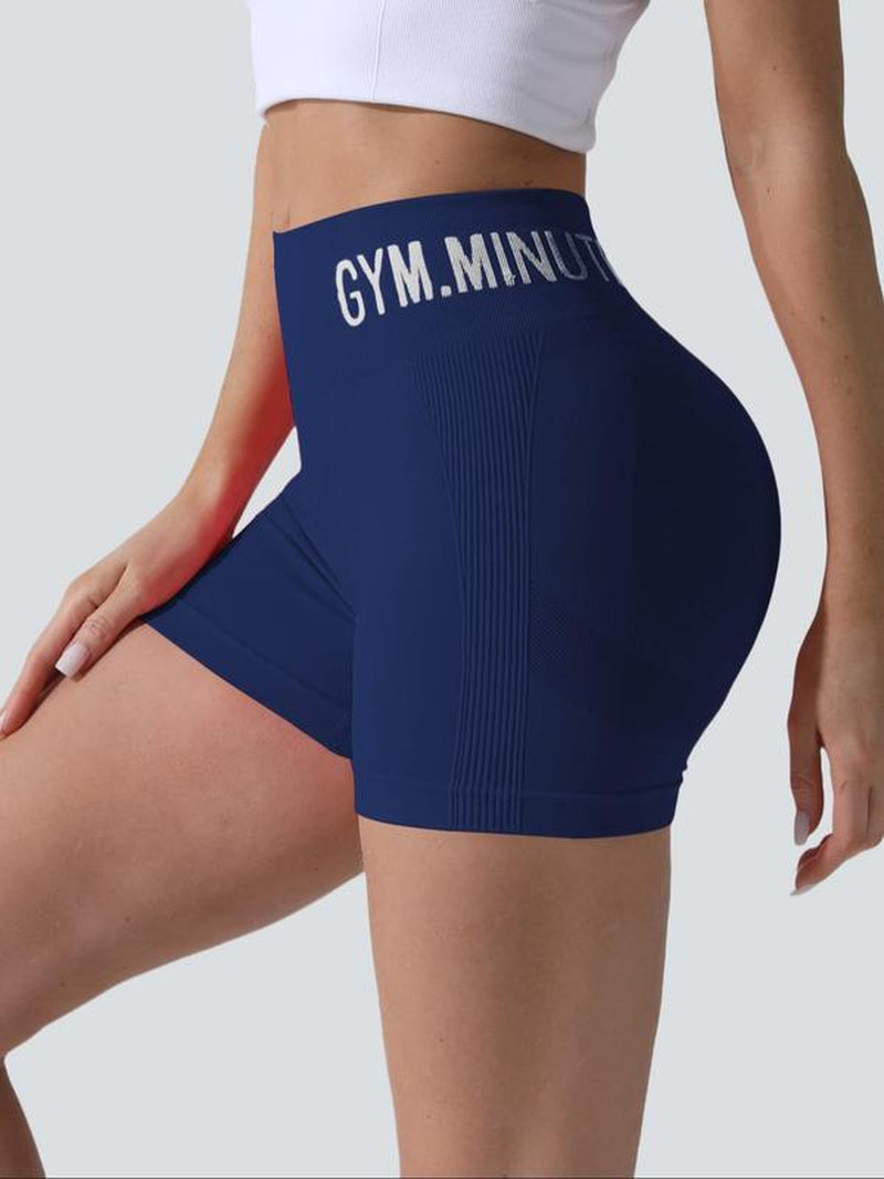 Womens Seamless Sports Shorts