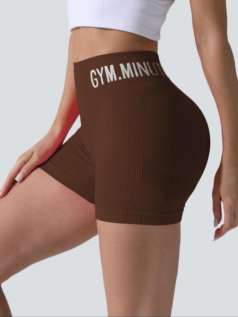 Womens Seamless Sports Shorts