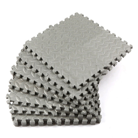 96X Interlocking Heavy Duty EVA Foam Gym Flooring Mat Tiles 60X60Cm