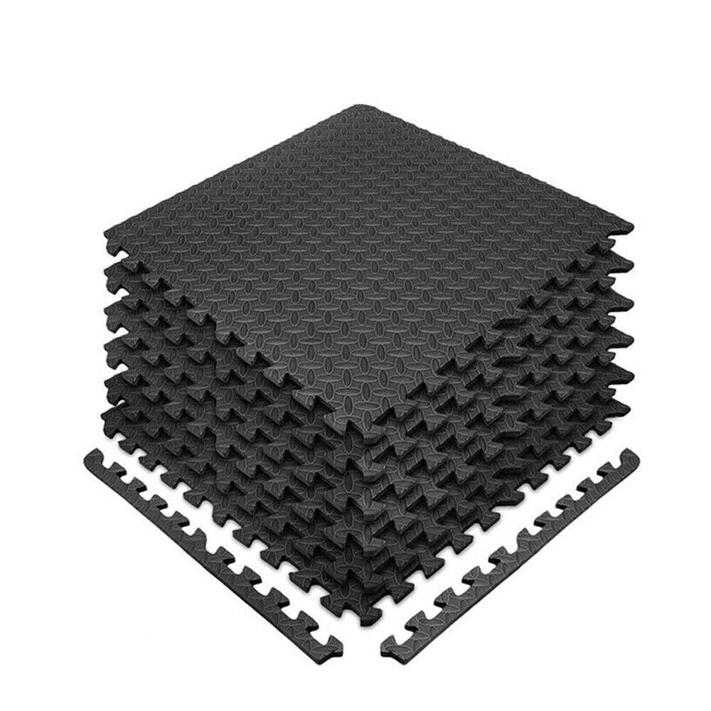 96X Interlocking Heavy Duty EVA Foam Gym Flooring Mat Tiles 60X60Cm