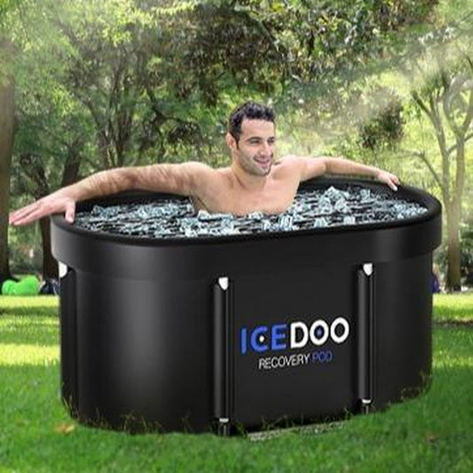 XL 129 Gallon Large Oval Athletes Ice Tub